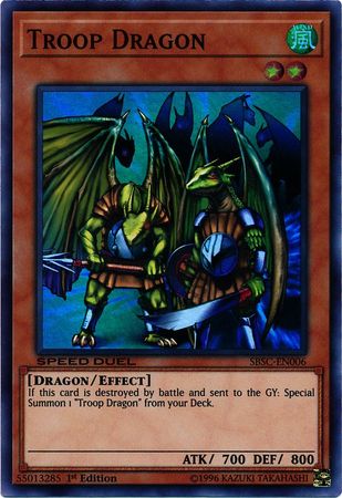 Troop Dragon [SBSC-EN006] Super Rare | Pegasus Games WI