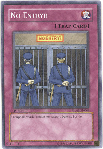 No Entry! [GLAS-EN064] Common | Pegasus Games WI