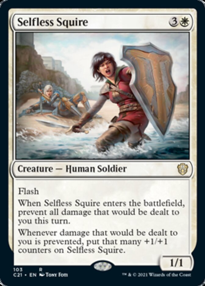 Selfless Squire [Commander 2021] | Pegasus Games WI