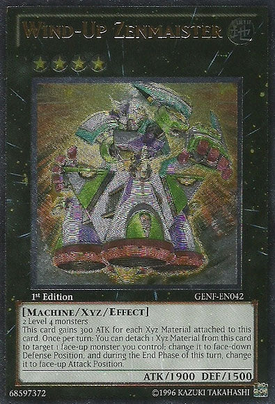 Wind-Up Zenmaister (UTR) [GENF-EN042] Ultimate Rare | Pegasus Games WI