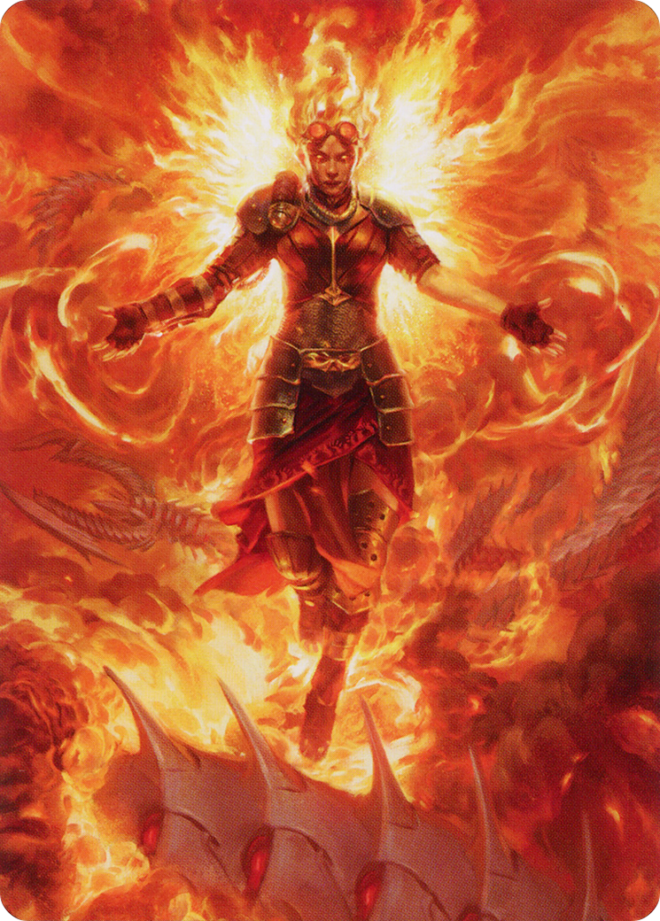 Chandra, Hope's Beacon Art Card [March of the Machine Art Series] | Pegasus Games WI