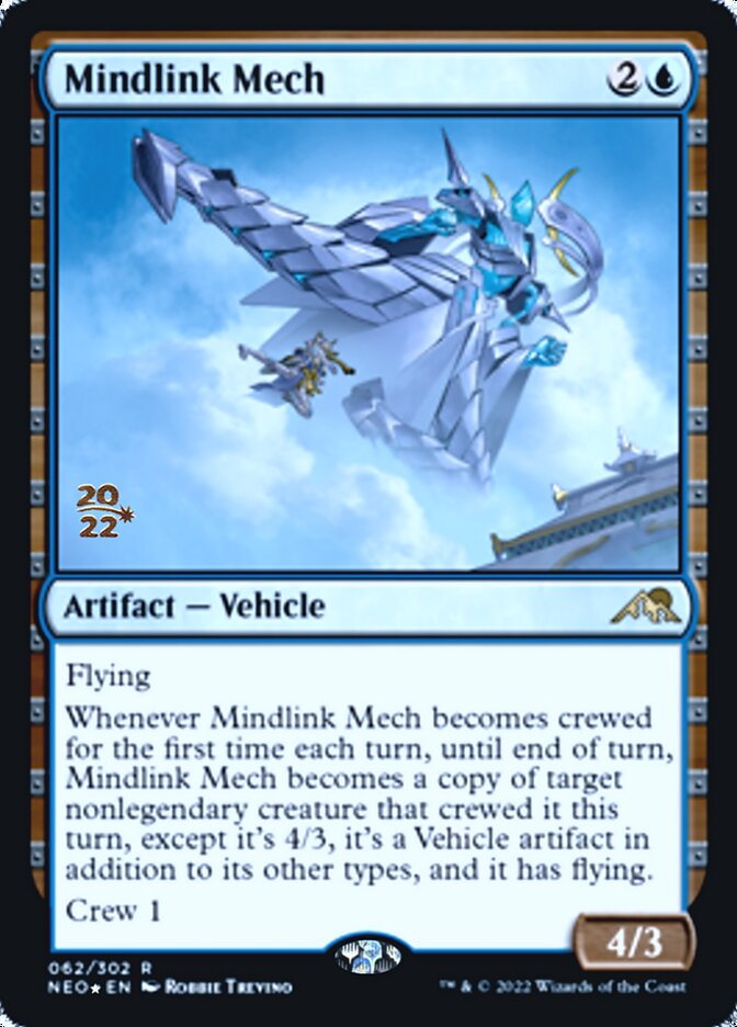 Mindlink Mech [Kamigawa: Neon Dynasty Prerelease Promos] | Pegasus Games WI