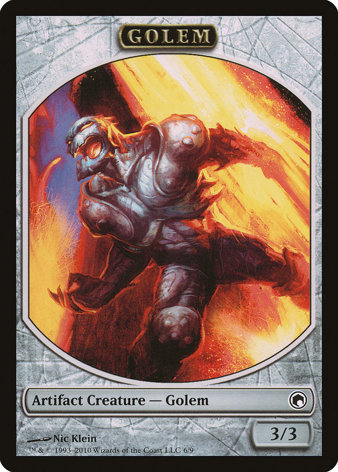 Golem Token [Scars of Mirrodin Tokens] | Pegasus Games WI