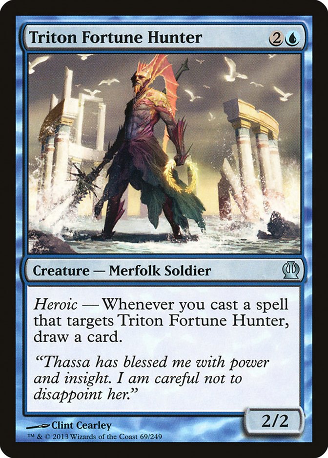 Triton Fortune Hunter [Theros] | Pegasus Games WI