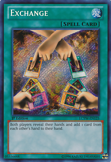 Exchange [LCYW-EN125] Secret Rare | Pegasus Games WI