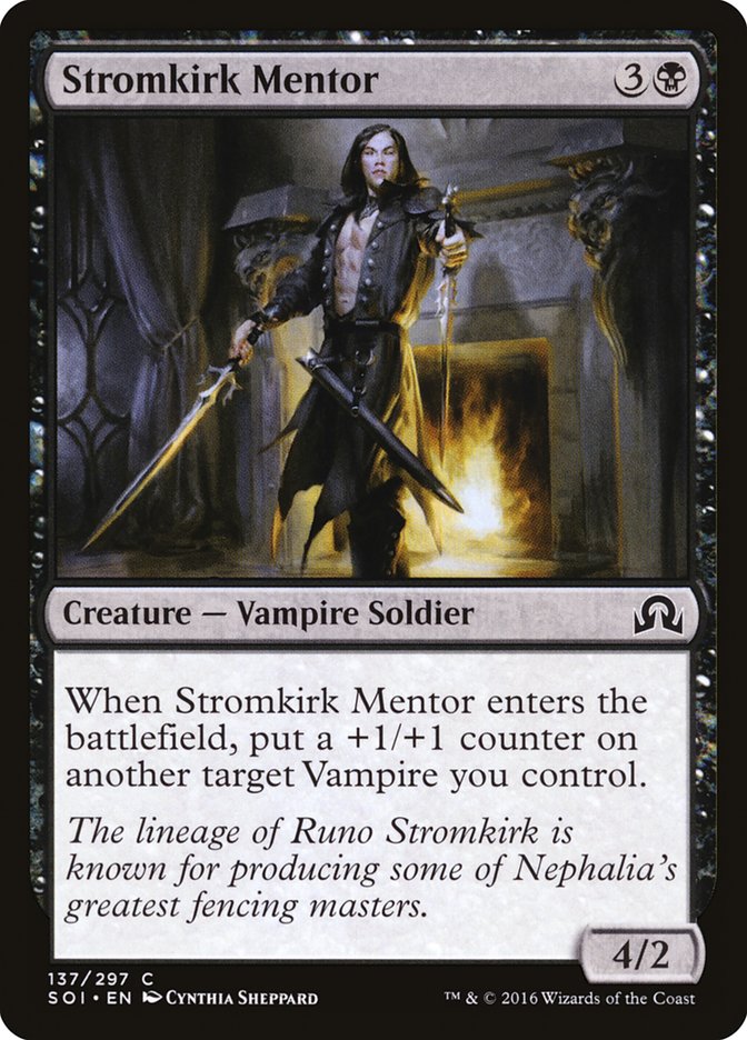 Stromkirk Mentor [Shadows over Innistrad] | Pegasus Games WI