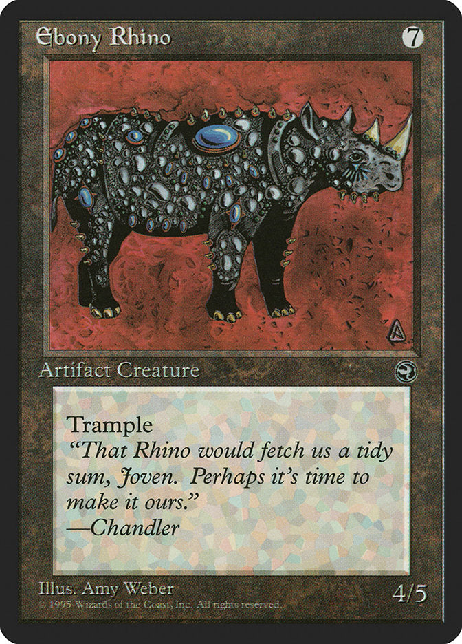 Ebony Rhino [Homelands] | Pegasus Games WI