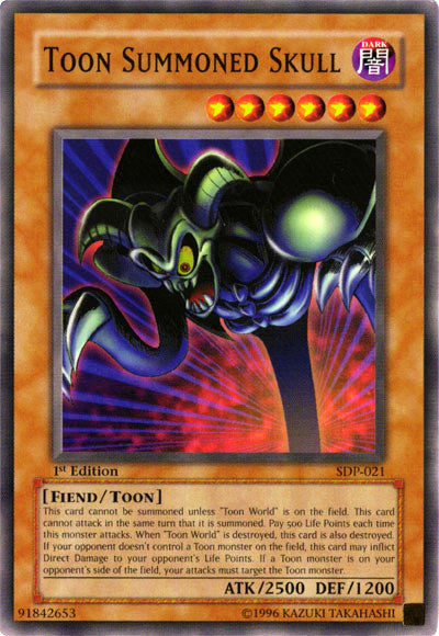 Toon Summoned Skull [SDP-021] Common | Pegasus Games WI