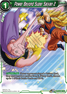 Power Beyond Super Saiyan 2 (BT14-087) [Cross Spirits] | Pegasus Games WI