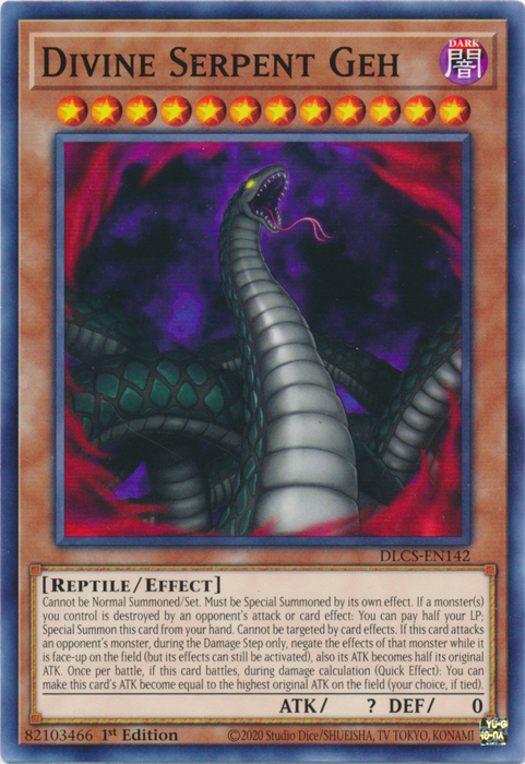 Divine Serpent Geh [DLCS-EN142] Common | Pegasus Games WI