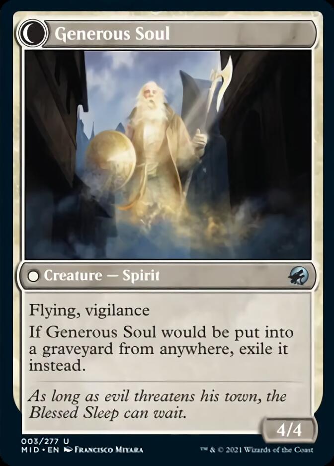 Beloved Beggar // Generous Soul [Innistrad: Midnight Hunt] | Pegasus Games WI