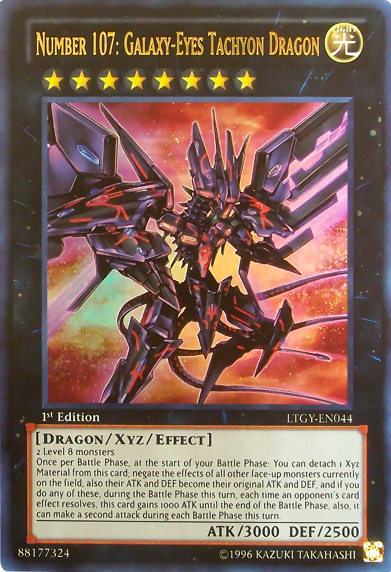 Number 107: Galaxy-Eyes Tachyon Dragon [LTGY-EN044] Ultra Rare | Pegasus Games WI