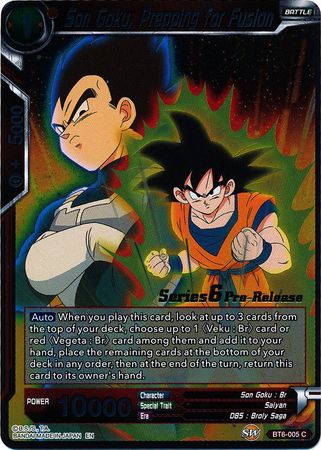 Son Goku, Prepping for Fusion (Destroyer Kings) [BT6-005_PR] | Pegasus Games WI