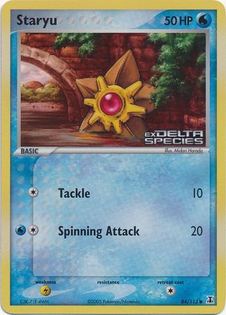 Staryu (84/113) (Stamped) [EX: Delta Species] | Pegasus Games WI