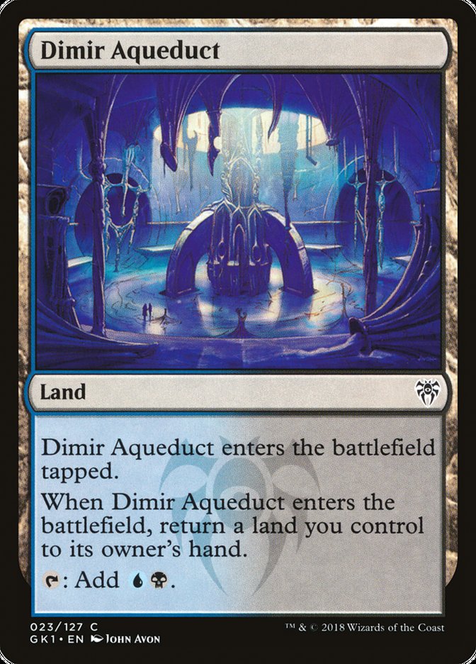 Dimir Aqueduct [Guilds of Ravnica Guild Kit] | Pegasus Games WI