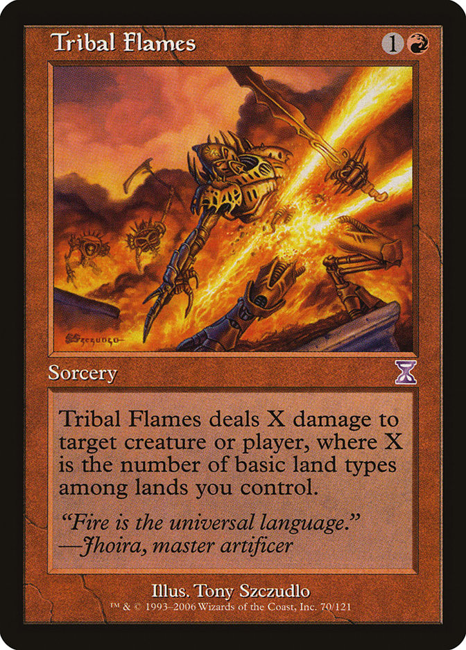 Tribal Flames [Time Spiral Timeshifted] | Pegasus Games WI
