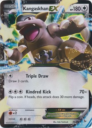 Kangaskhan EX (78/106) (Jumbo Card) [XY: Flashfire] | Pegasus Games WI