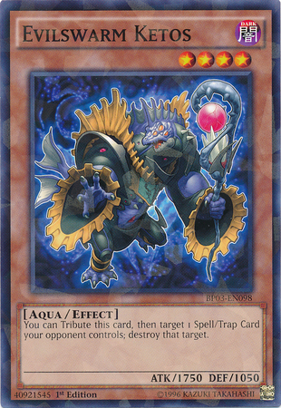 Evilswarm Ketos (Shatterfoil) [BP03-EN098] Rare | Pegasus Games WI