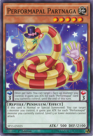 Performapal Partnaga [SP15-EN025] Common | Pegasus Games WI