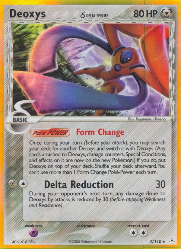 Deoxys (4/110) (Delta Species) [EX: Holon Phantoms] | Pegasus Games WI