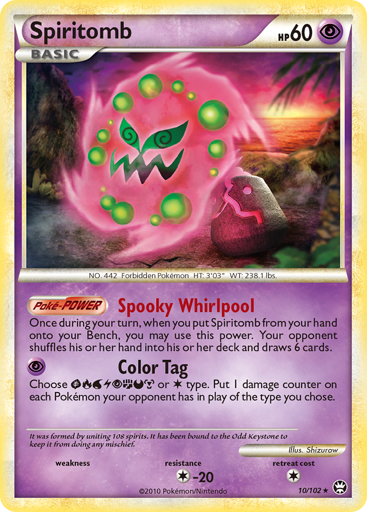 Spiritomb (10/102) [HeartGold & SoulSilver: Triumphant] | Pegasus Games WI