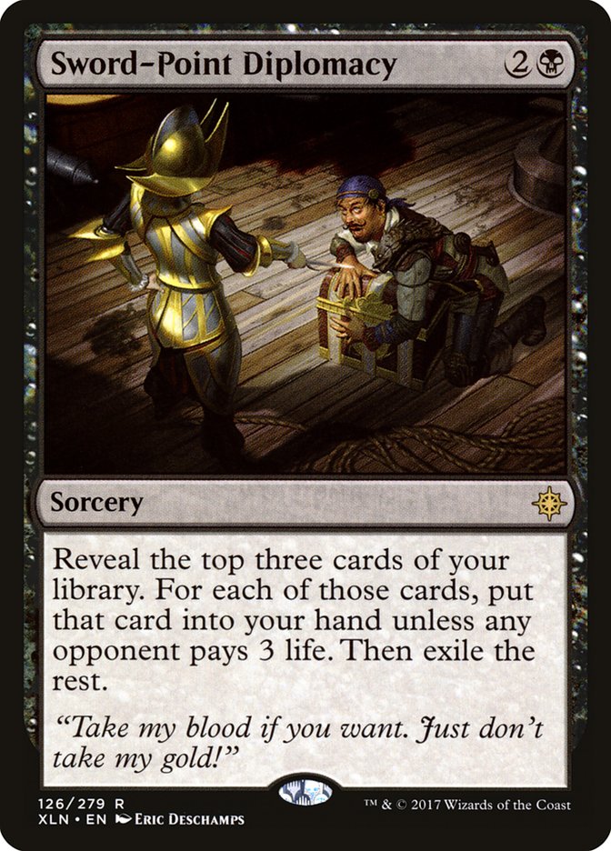 Sword-Point Diplomacy [Ixalan] | Pegasus Games WI