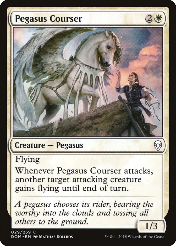 Pegasus Courser [Dominaria] | Pegasus Games WI