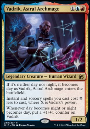 Vadrik, Astral Archmage (Promo Pack) [Innistrad: Midnight Hunt Promos] | Pegasus Games WI