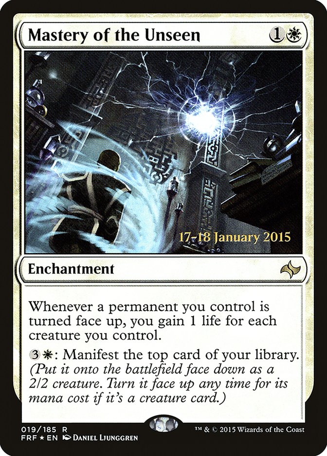 Mastery of the Unseen [Fate Reforged Prerelease Promos] | Pegasus Games WI