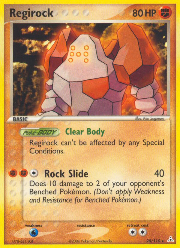 Regirock (28/110) [EX: Holon Phantoms] | Pegasus Games WI