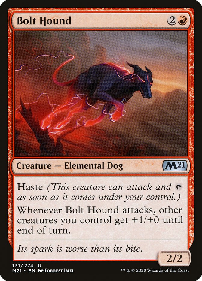 Bolt Hound [Core Set 2021] | Pegasus Games WI