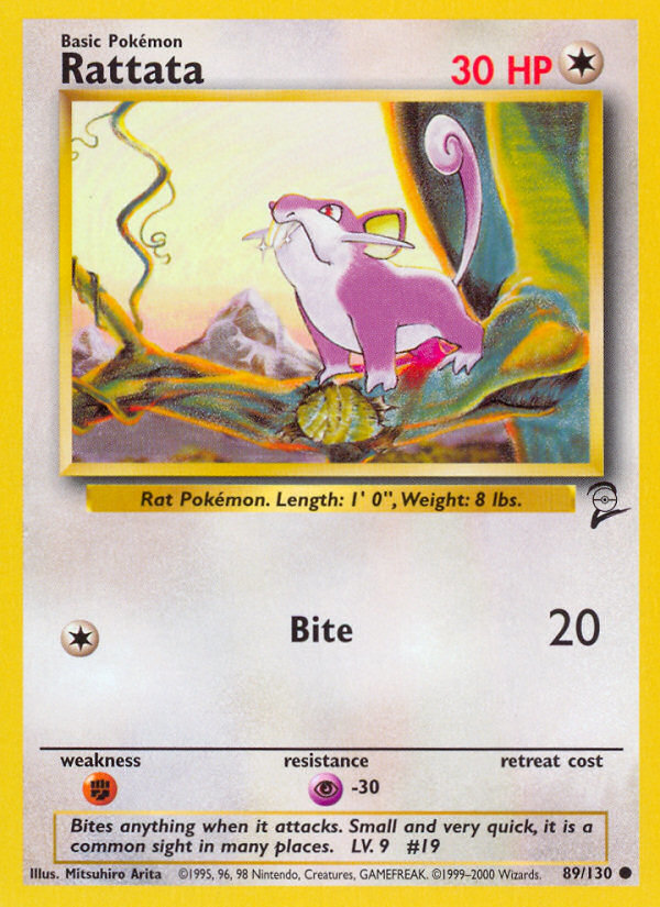 Rattata (89/130) [Base Set 2] | Pegasus Games WI