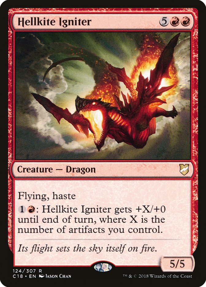 Hellkite Igniter [Commander 2018] | Pegasus Games WI