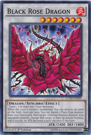 Black Rose Dragon [LC5D-EN099] Common | Pegasus Games WI