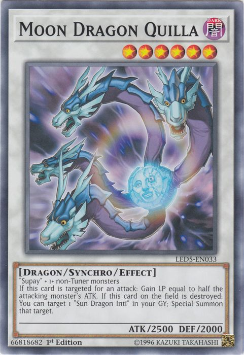 Moon Dragon Quilla [LED5-EN033] Common | Pegasus Games WI