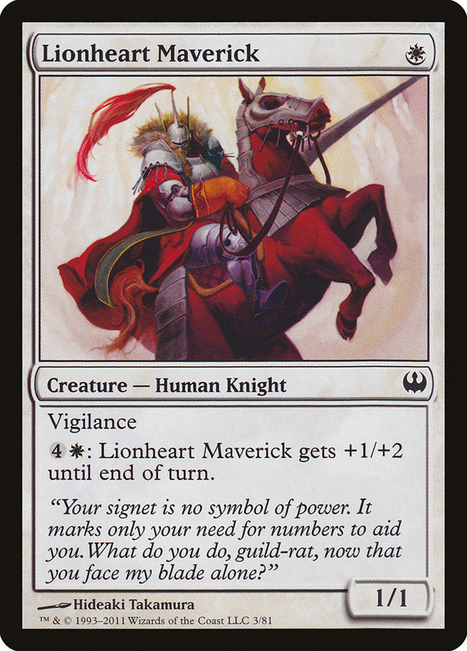 Lionheart Maverick [Duel Decks: Knights vs. Dragons] | Pegasus Games WI