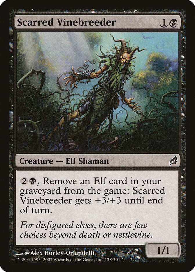 Scarred Vinebreeder [Lorwyn] | Pegasus Games WI