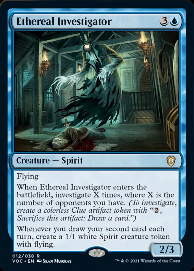 Ethereal Investigator [Innistrad: Crimson Vow Commander] | Pegasus Games WI