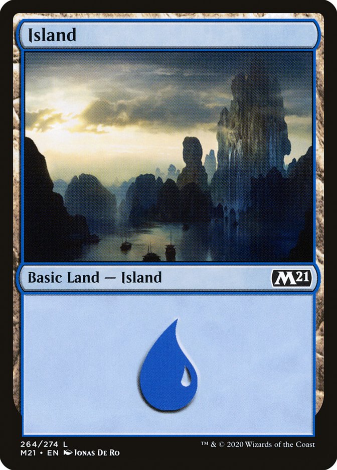 Island (264) [Core Set 2021] | Pegasus Games WI