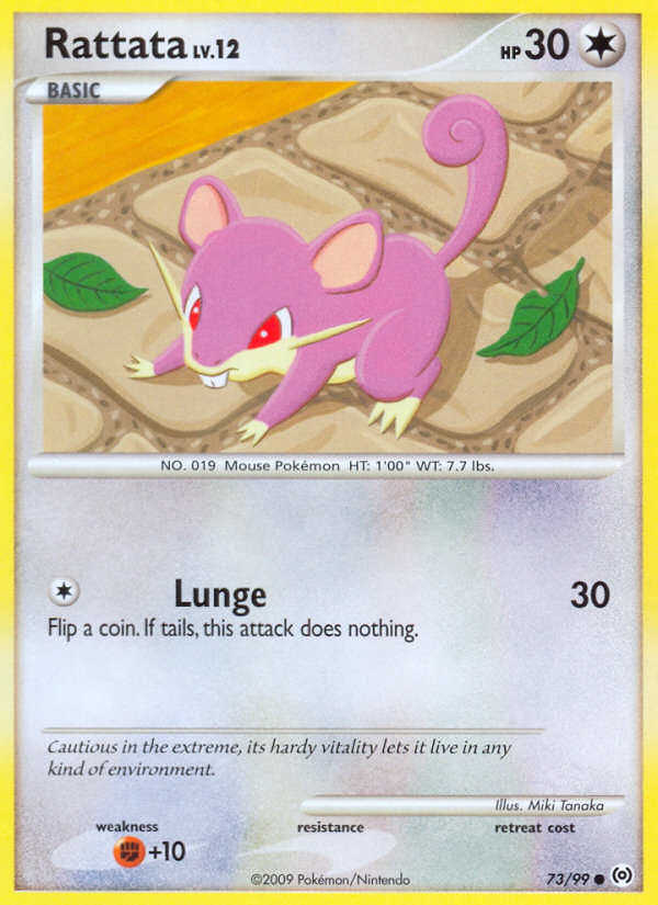 Rattata (73/99) [Platinum: Arceus] | Pegasus Games WI