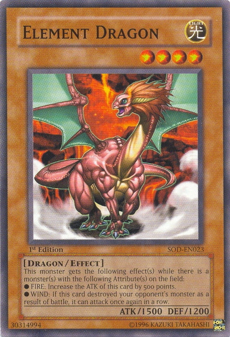 Element Dragon [SOD-EN023] Common | Pegasus Games WI