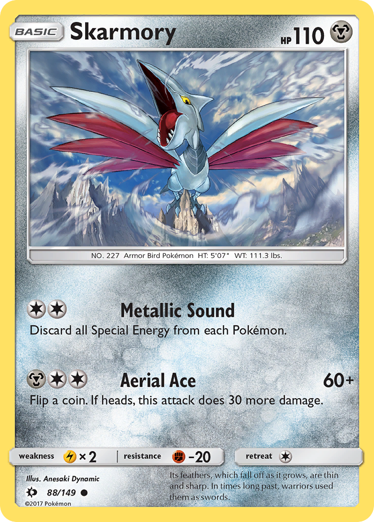 Skarmory (88/149) [Sun & Moon: Base Set] | Pegasus Games WI