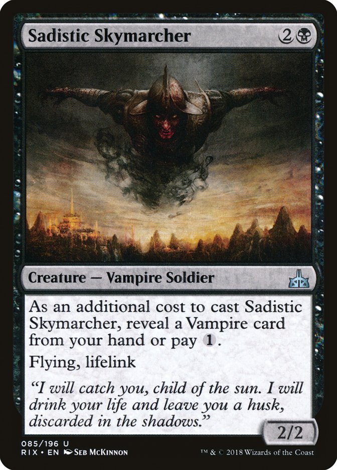 Sadistic Skymarcher [Rivals of Ixalan] | Pegasus Games WI