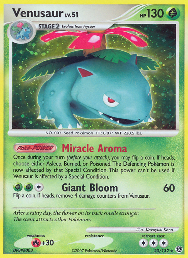 Venusaur (20/132) [Diamond & Pearl: Secret Wonders] | Pegasus Games WI