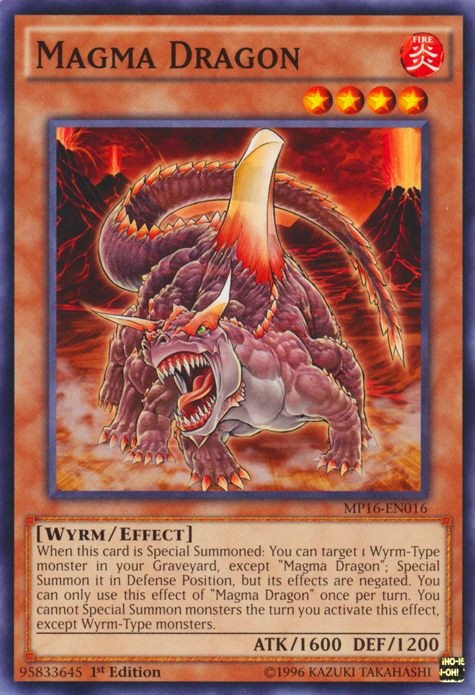 Magma Dragon [MP16-EN016] Common | Pegasus Games WI