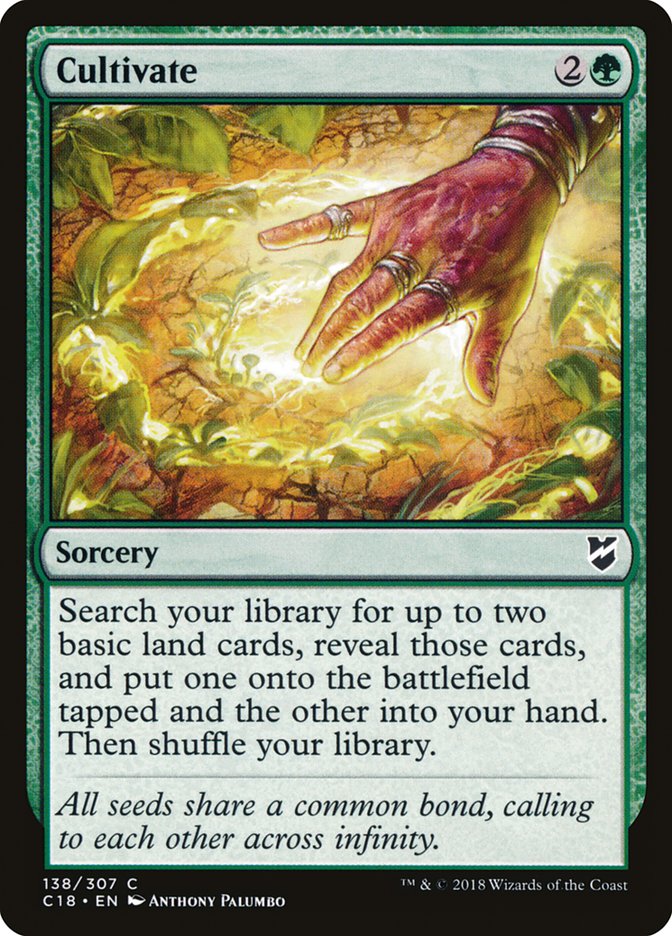 Cultivate [Commander 2018] | Pegasus Games WI
