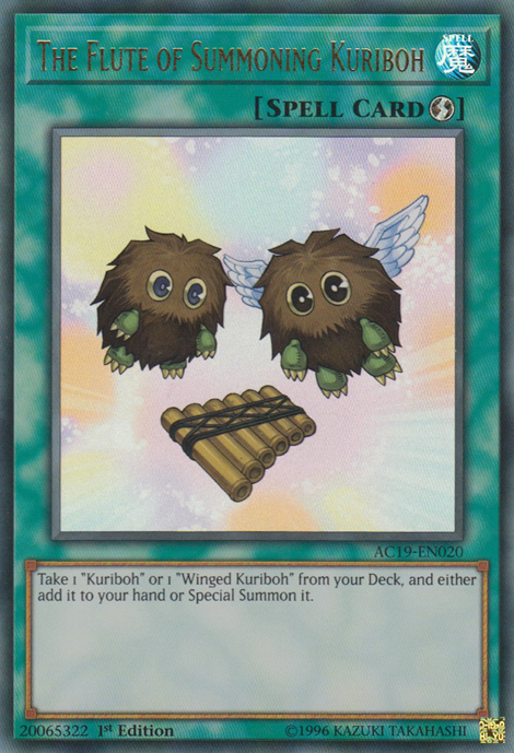 The Flute of Summoning Kuriboh [AC19-EN020] Ultra Rare | Pegasus Games WI