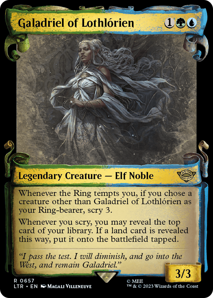 Galadriel of Lothlorien [The Lord of the Rings: Tales of Middle-Earth Showcase Scrolls] | Pegasus Games WI