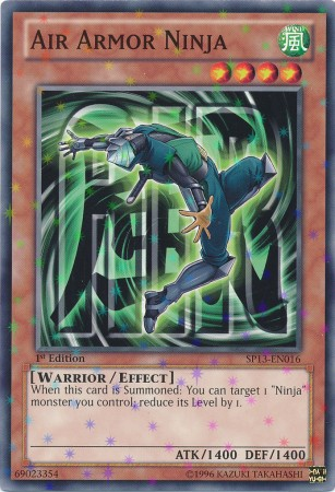 Air Armor Ninja [SP13-EN016] Starfoil Rare | Pegasus Games WI