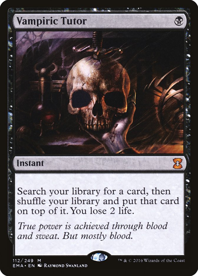 Vampiric Tutor [Eternal Masters] | Pegasus Games WI